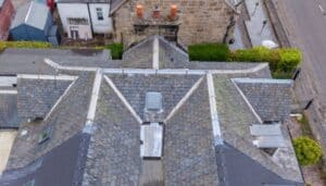 Drone Roof Survey of Chimney