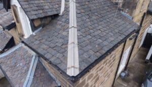 Drone Roof Survey of Guttering and Flashing